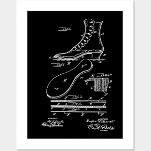 Electric Show Sole Vintage Patent Drawing Posters and Art